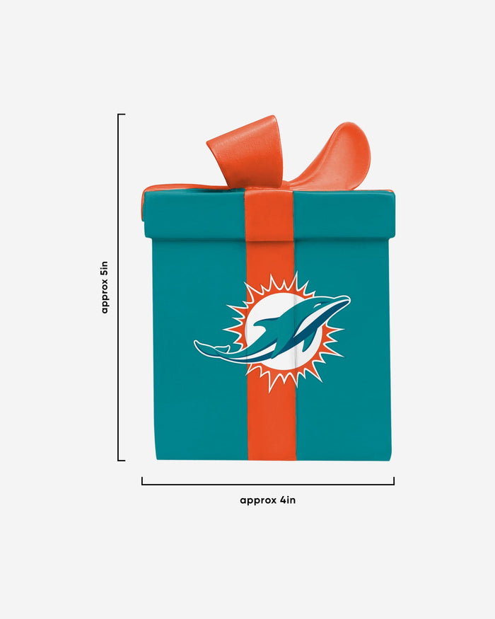 Miami Dolphins Holiday 5 Pack Coaster Set FOCO - FOCO.com