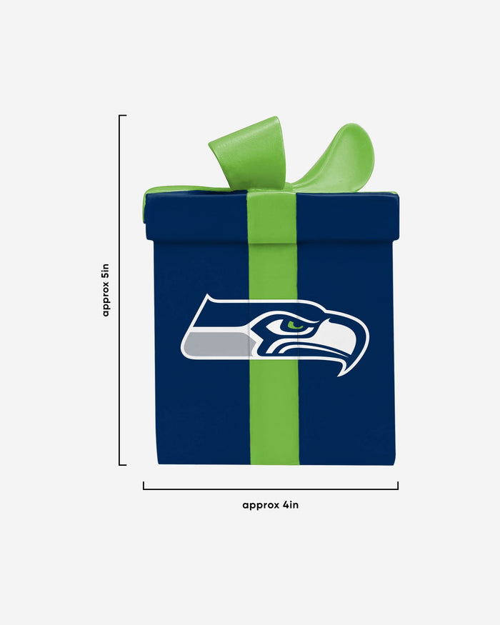 Seattle Seahawks Holiday 5 Pack Coaster Set FOCO - FOCO.com