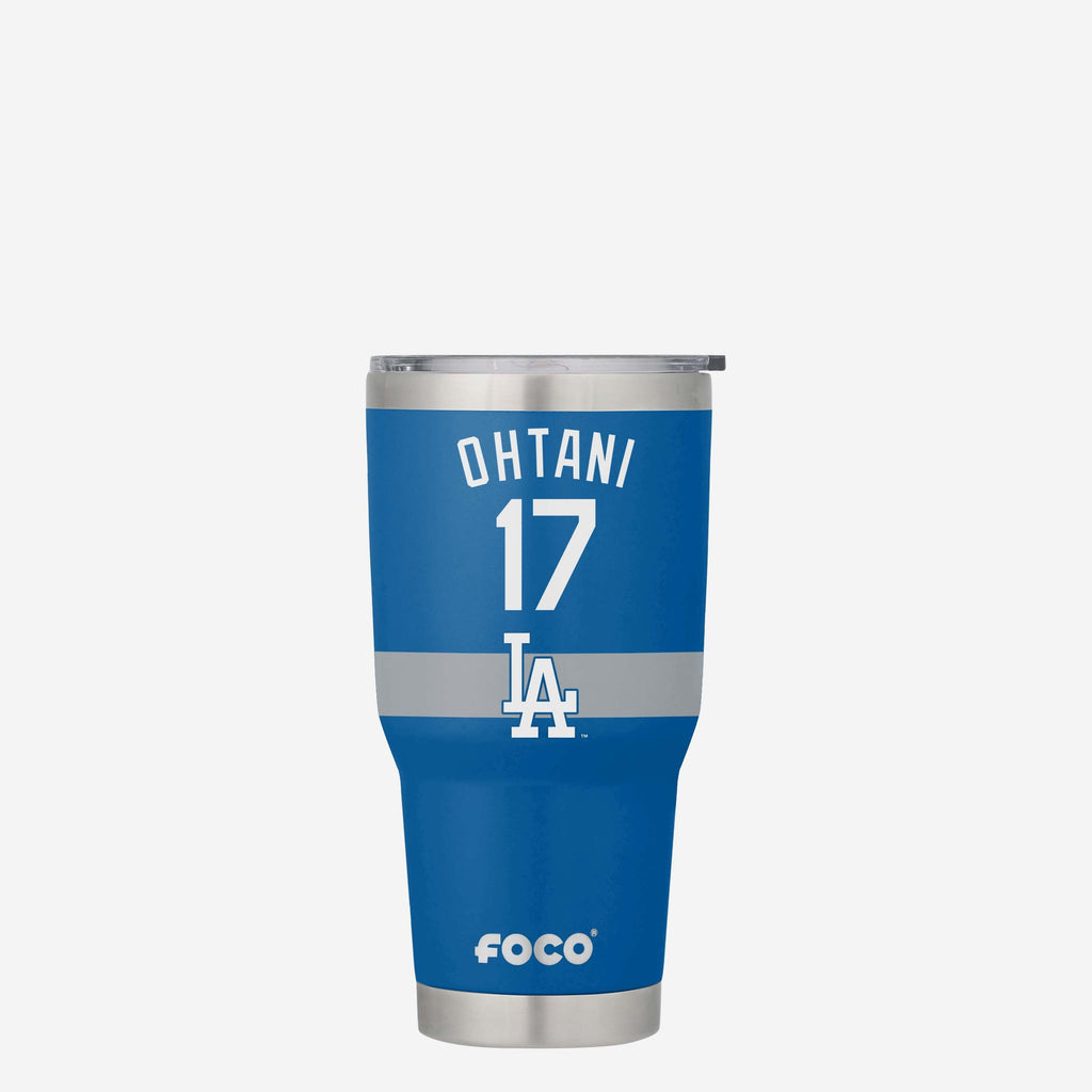 Shohei Ohtani Los Angeles Dodgers Team Logo 30 oz Player Tumbler FOCO - FOCO.com