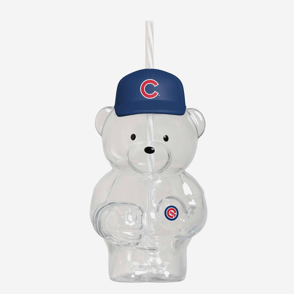 Chicago Cubs Glass Bear Tumbler FOCO - FOCO.com