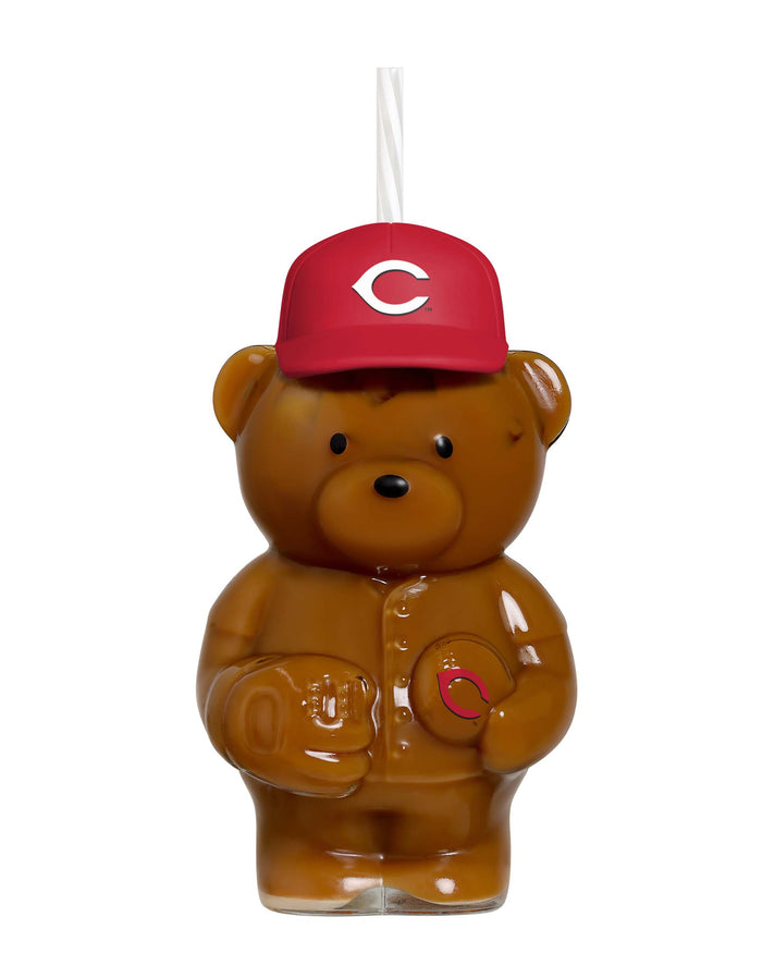 Cincinnati Reds Glass Bear Tumbler