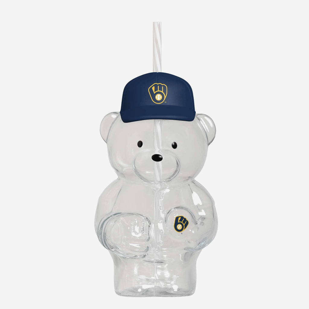 Milwaukee Brewers Glass Bear Tumbler FOCO - FOCO.com