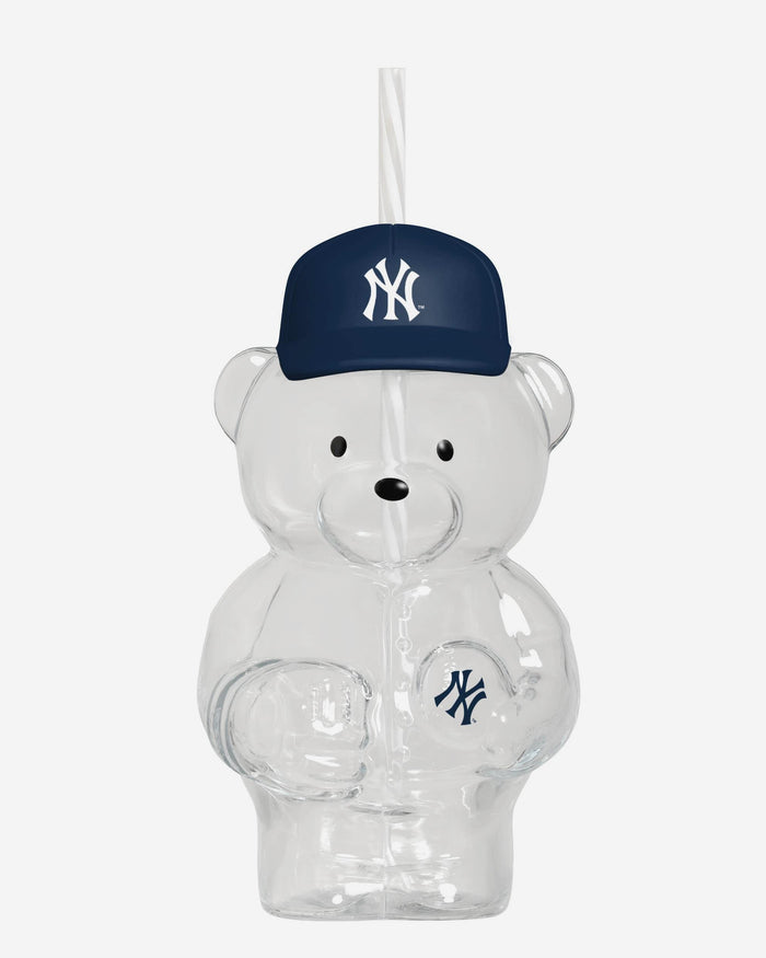 New York Yankees Glass Bear Tumbler FOCO - FOCO.com