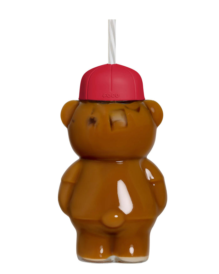 St Louis Cardinals Glass Bear Tumbler