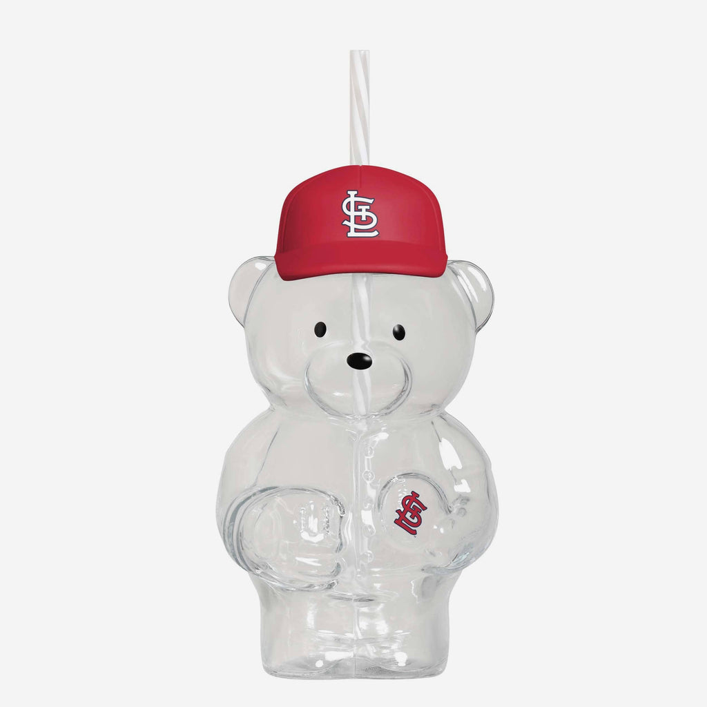 St Louis Cardinals Glass Bear Tumbler FOCO - FOCO.com