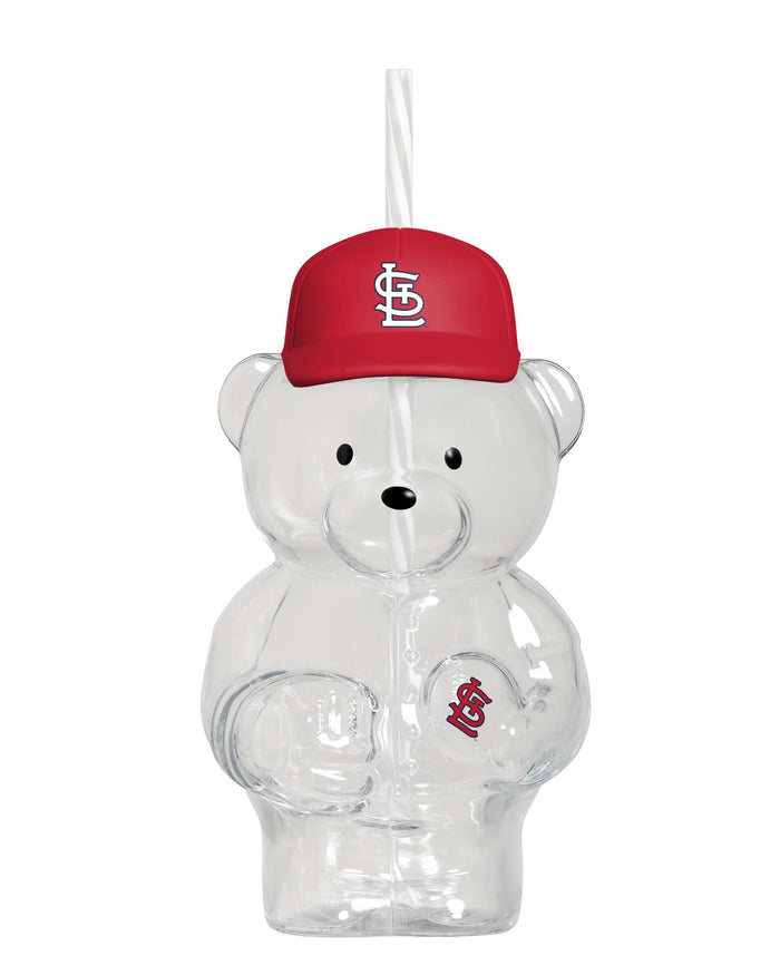 St Louis Cardinals Glass Bear Tumbler