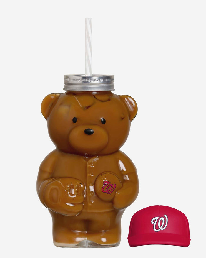 Washington Nationals Glass Bear Tumbler FOCO - FOCO.com