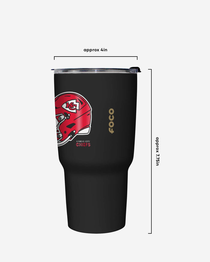 Kansas City Chiefs vs San Francisco 49ers Super Bowl LVIII Black 27 oz Stainless Steel Tumbler FOCO - FOCO.com