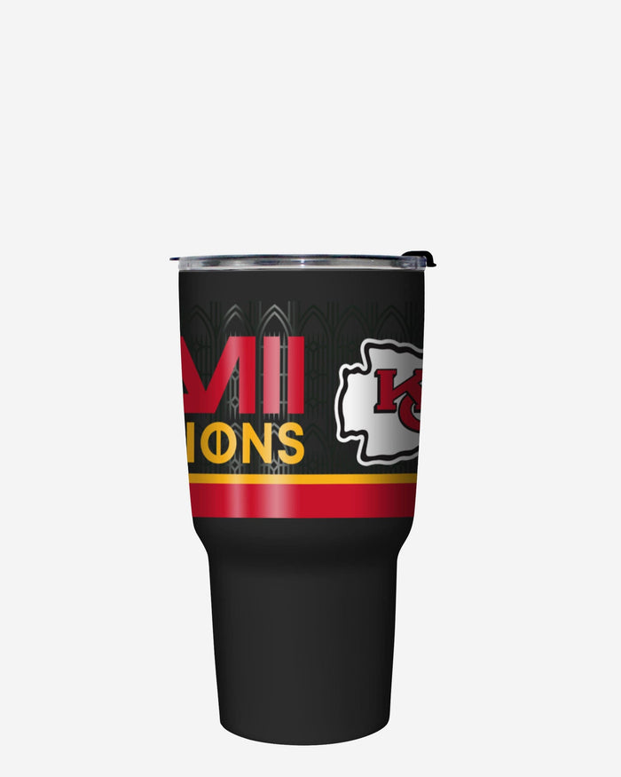 Kansas City Chiefs Super Bowl LVIII Champions Black 27 oz Stainless Steel Tumbler FOCO - FOCO.com