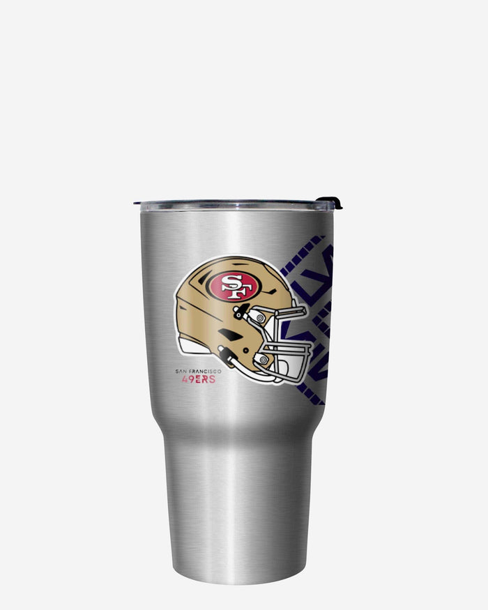 Kansas City Chiefs vs San Francisco 49ers Super Bowl LVIII Silver 27 oz Stainless Steel Tumbler FOCO - FOCO.com