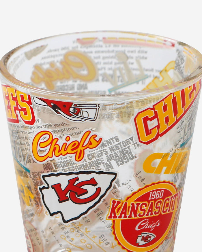 Kansas City Chiefs 3 Pack Shot Glass FOCO - FOCO.com