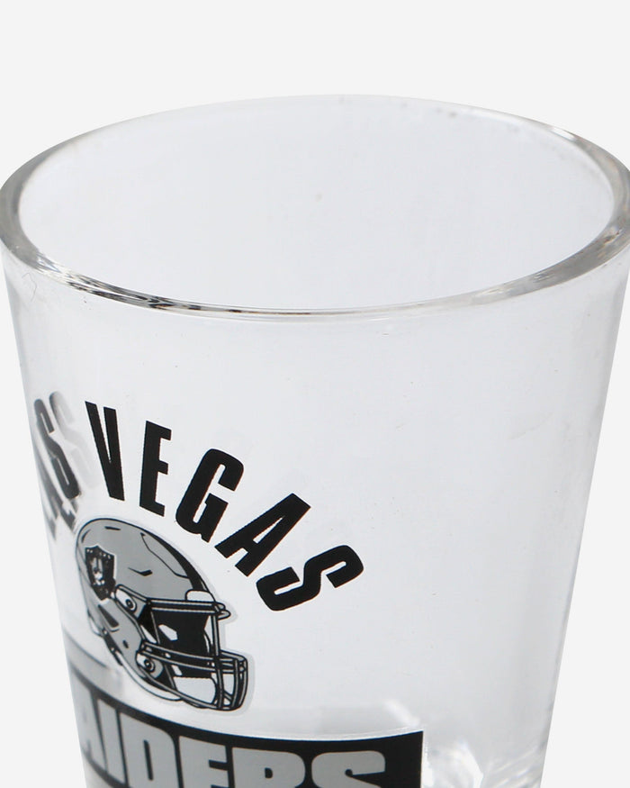 Las Vegas Raiders 3 Pack Shot Glass FOCO - FOCO.com