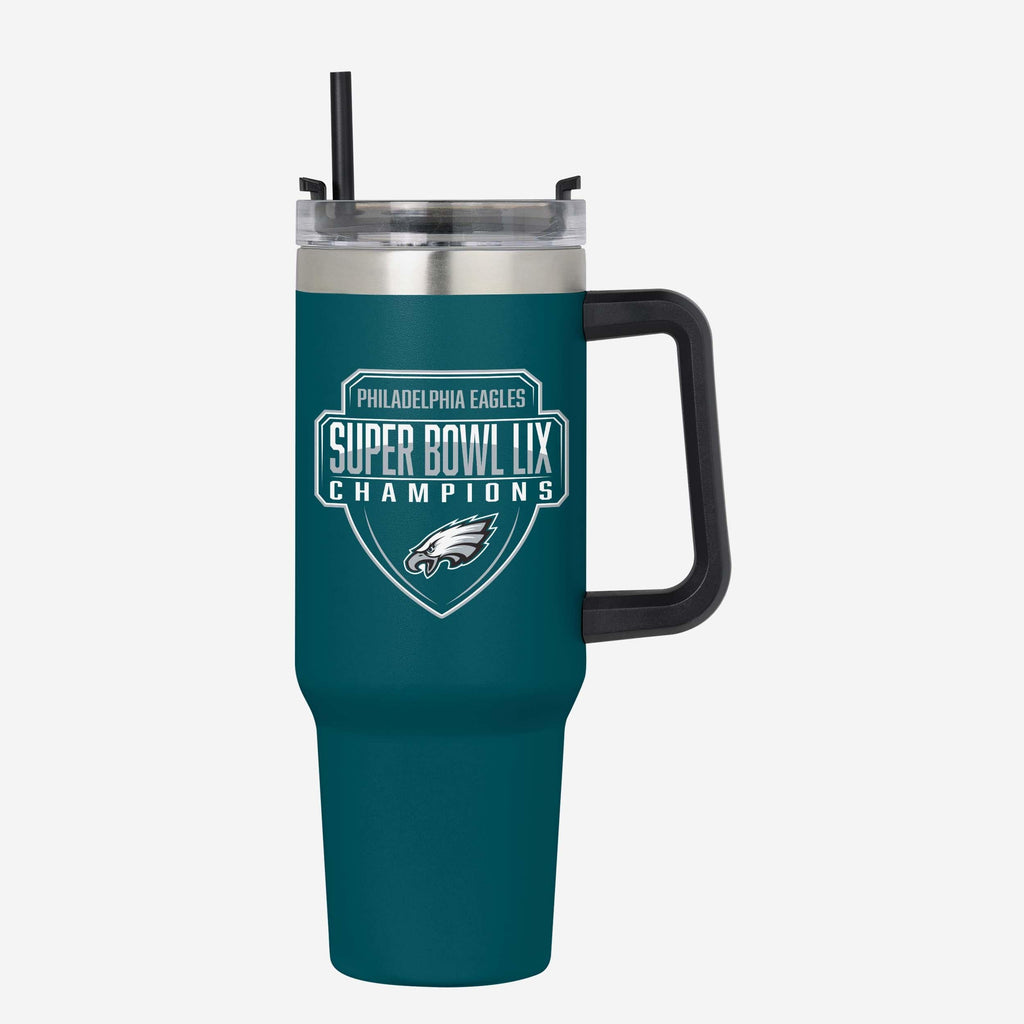 Philadelphia Eagles Super Bowl LIX Champions 40 oz Team Color XL Tumbler FOCO - FOCO.com