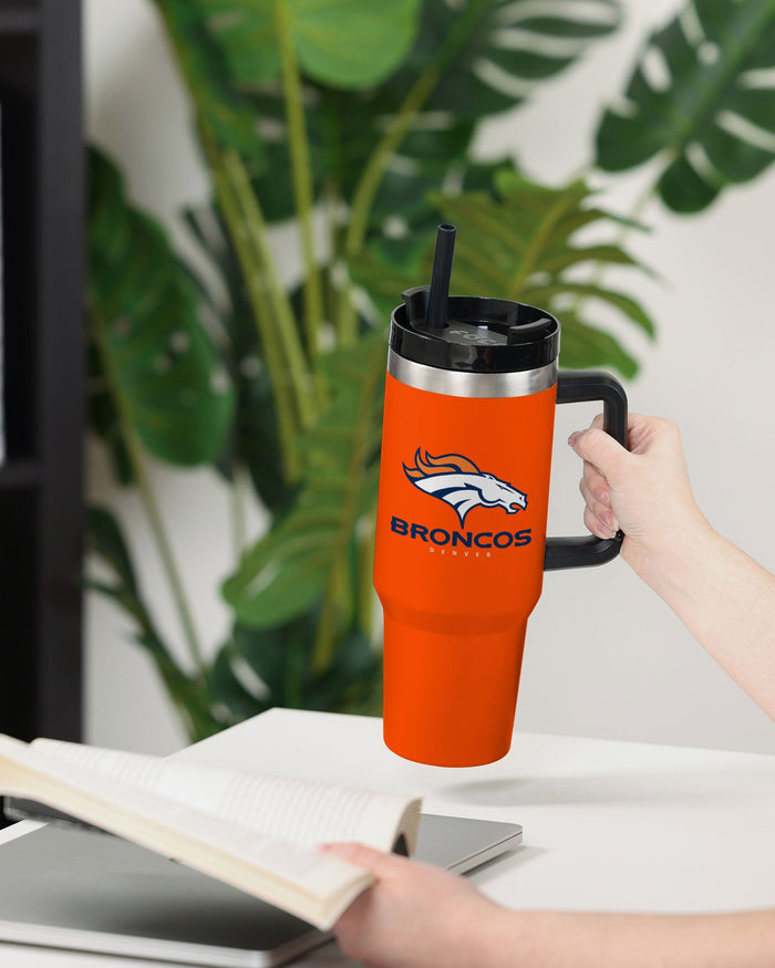 Denver Broncos 40 oz XL Tumbler FOCO - FOCO.com