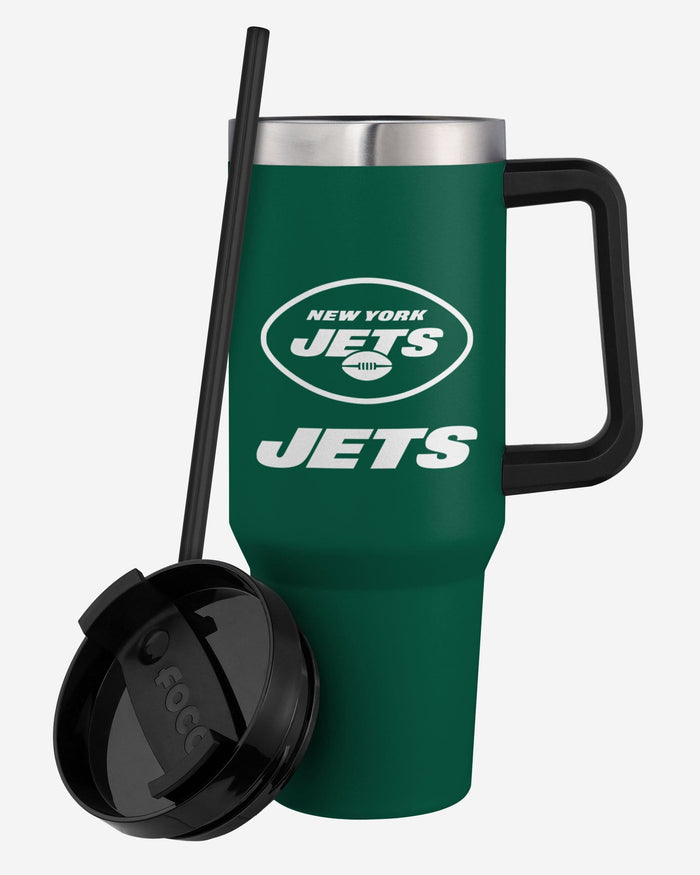 New York Jets 40 oz XL Tumbler FOCO - FOCO.com