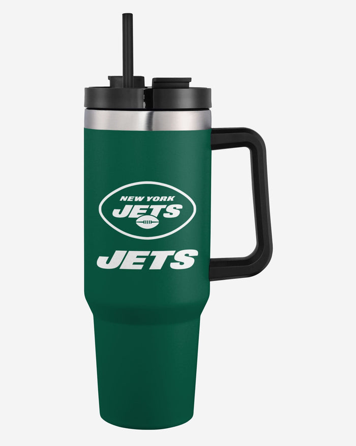 New York Jets 40 oz XL Tumbler FOCO - FOCO.com