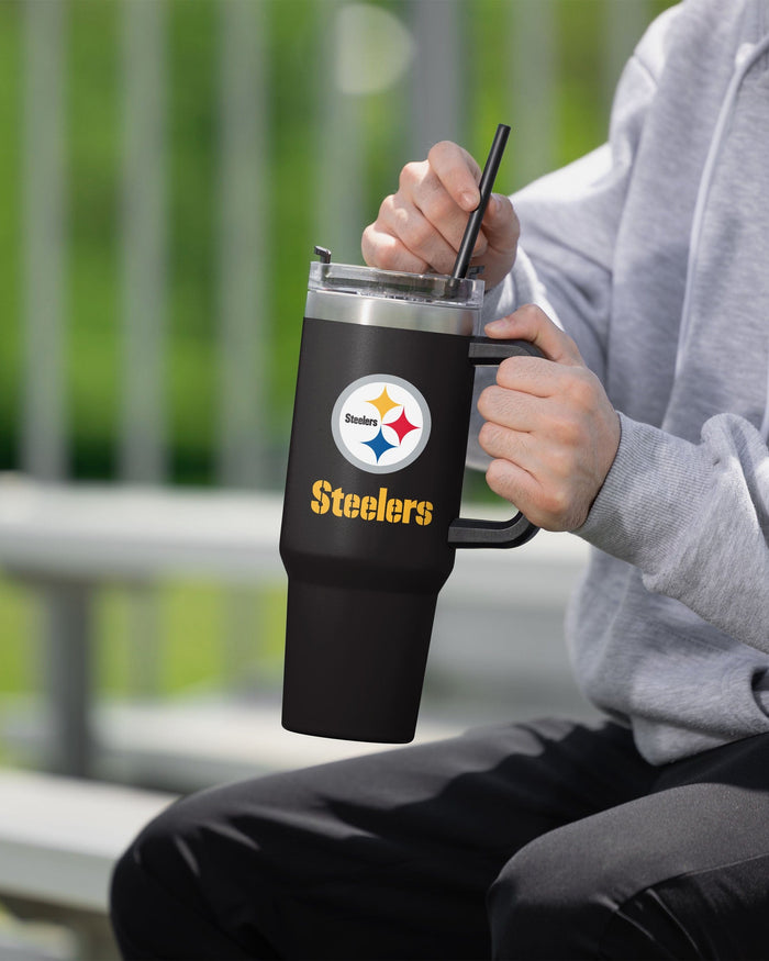 Pittsburgh Steelers 40 oz XL Tumbler FOCO - FOCO.com