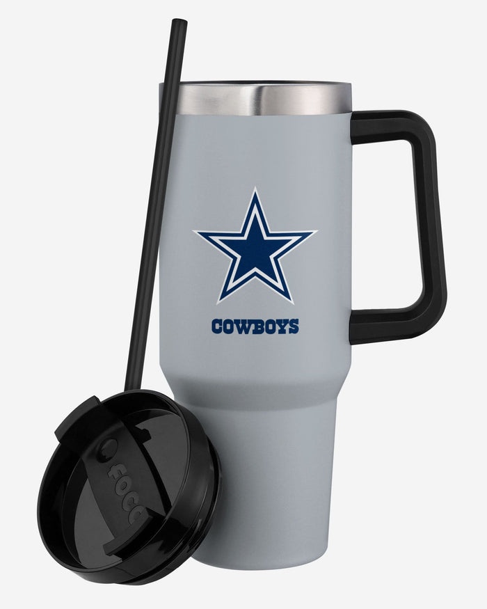 Dallas Cowboys Gray 40 oz XL Tumbler FOCO - FOCO.com