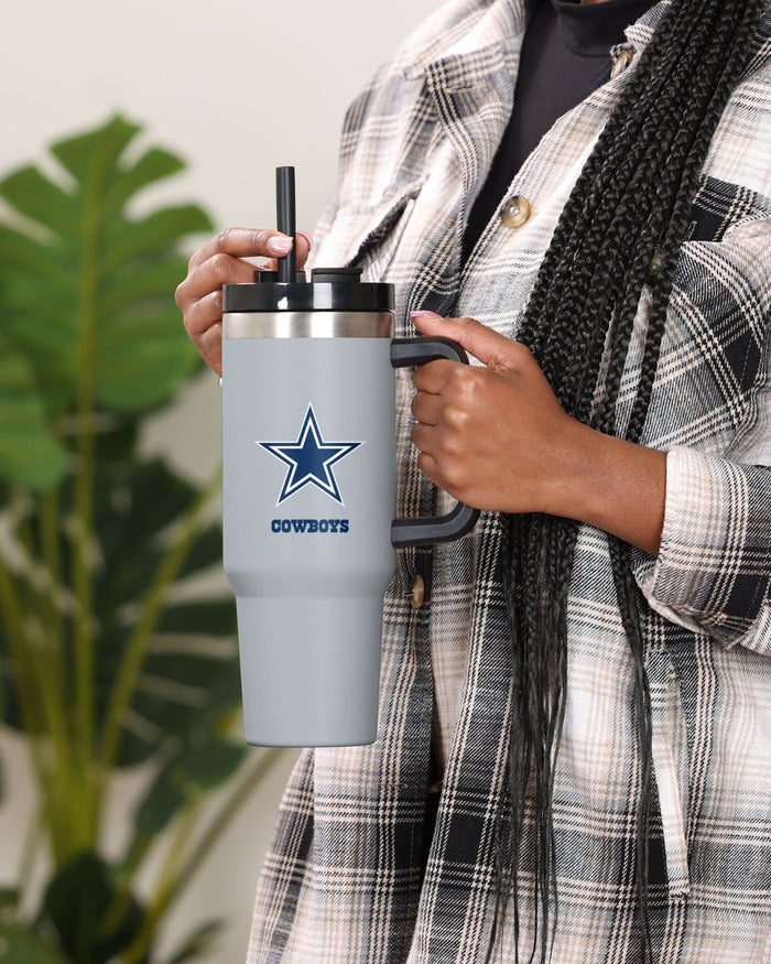 Dallas Cowboys Gray 40 oz XL Tumbler FOCO - FOCO.com