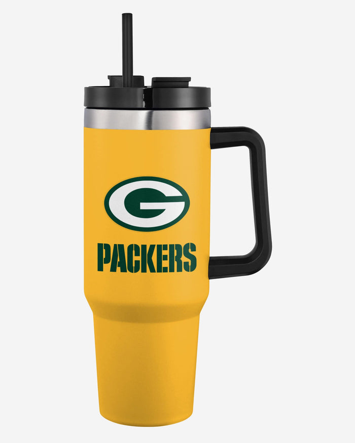 Green Bay Packers Yellow 40 oz XL Tumbler FOCO - FOCO.com