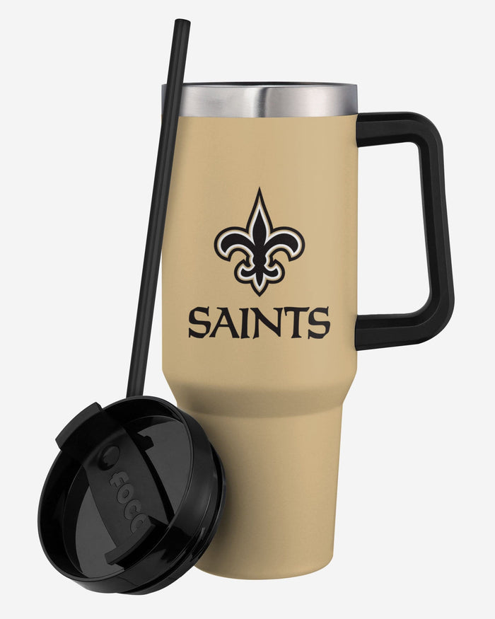 New Orleans Saints Gold 40 oz XL Tumbler FOCO - FOCO.com