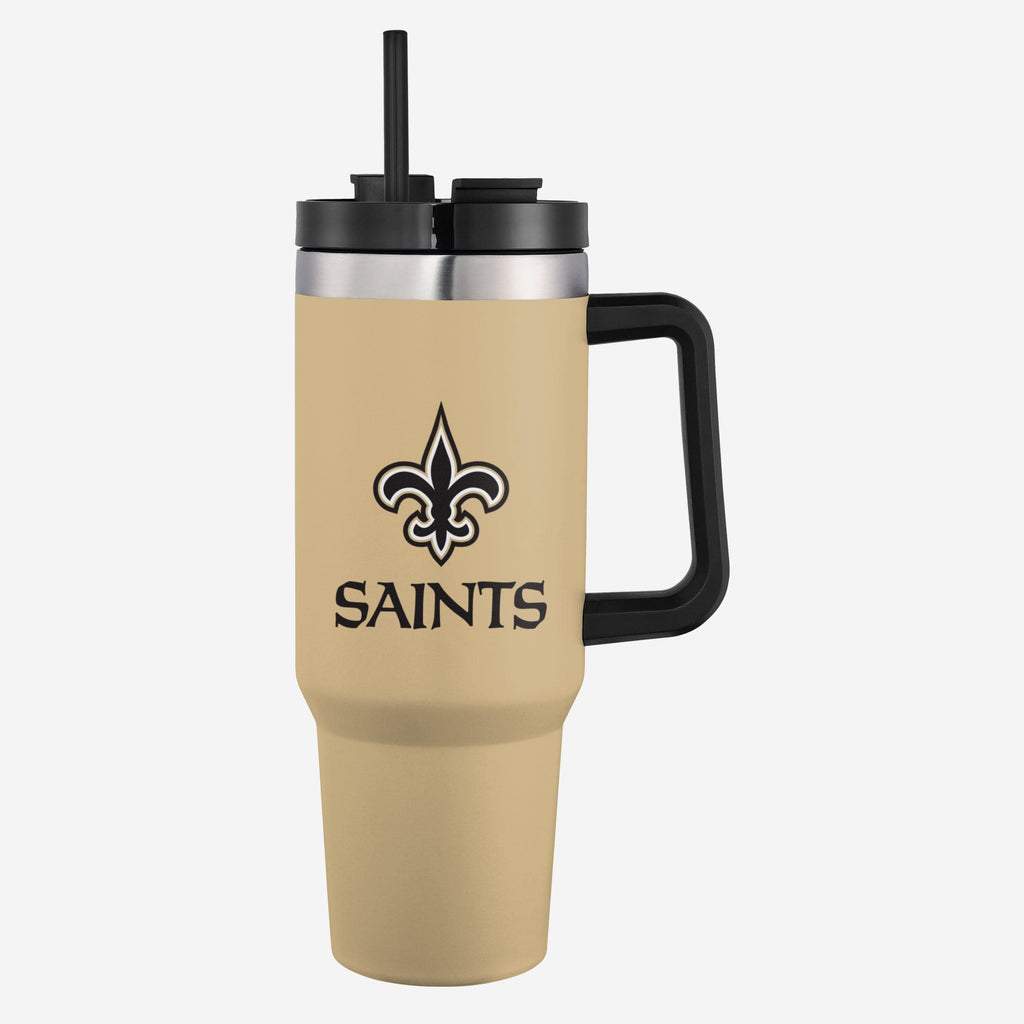 New Orleans Saints Gold 40 oz XL Tumbler FOCO - FOCO.com