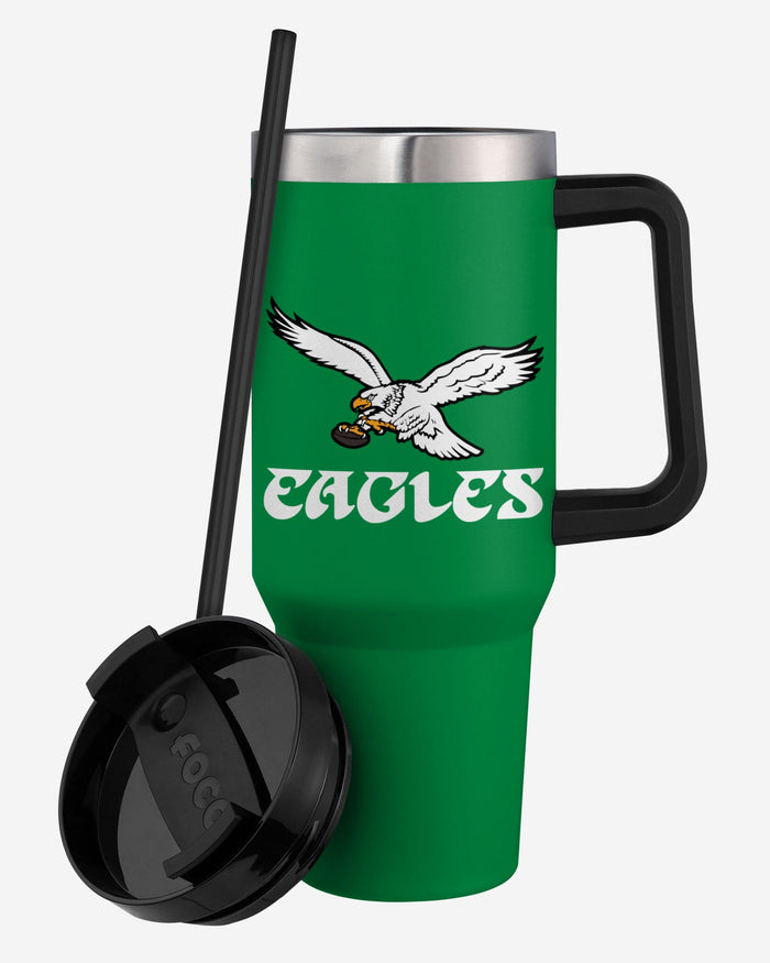 Philadelphia Eagles Kelly Green 40 oz XL Tumbler FOCO - FOCO.com