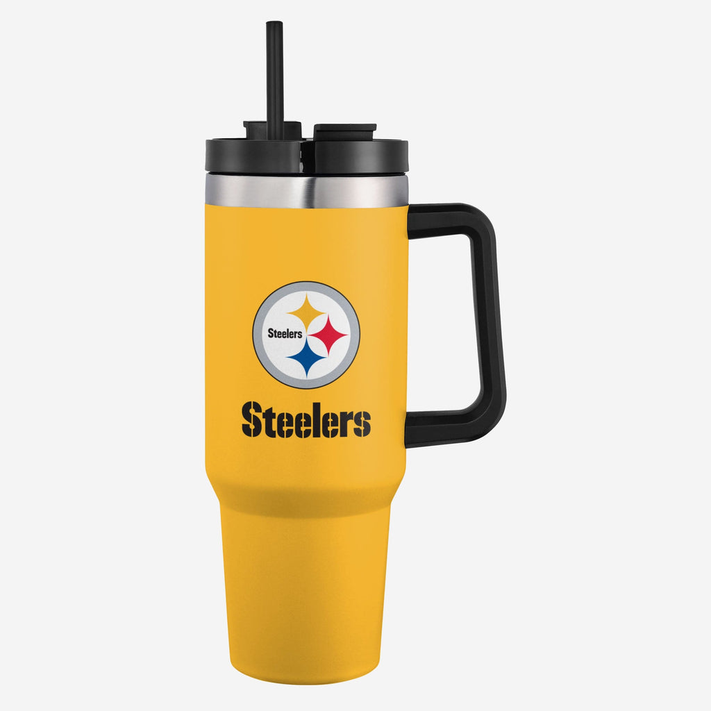 Pittsburgh Steelers Yellow 40 oz XL Tumbler FOCO - FOCO.com