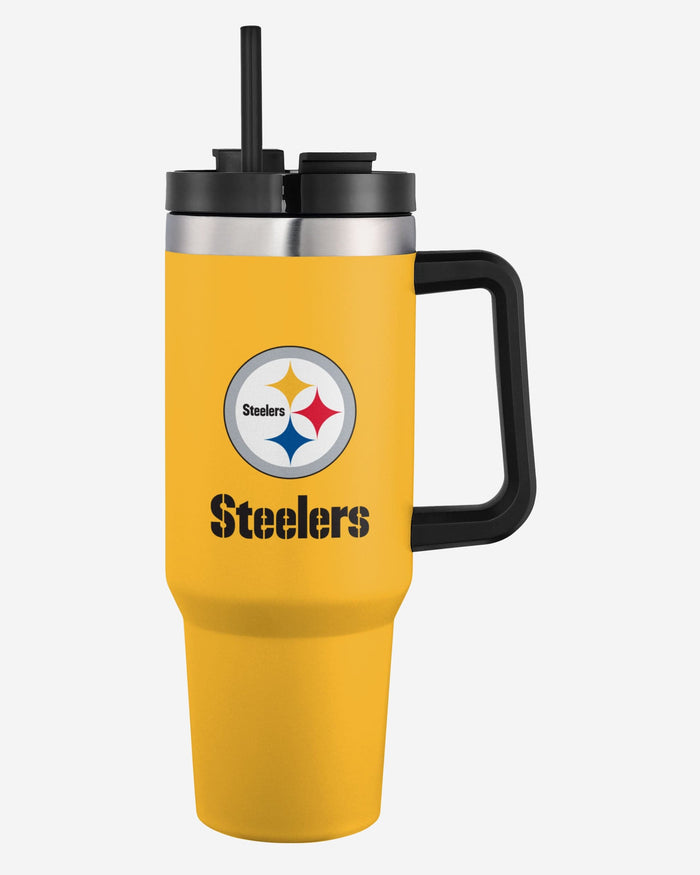 Pittsburgh Steelers Yellow 40 oz XL Tumbler FOCO - FOCO.com