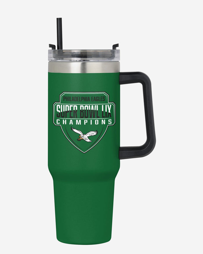 Philadelphia Eagles Super Bowl LIX Champions Kelly Green 40 oz Team Color XL Tumbler FOCO - FOCO.com