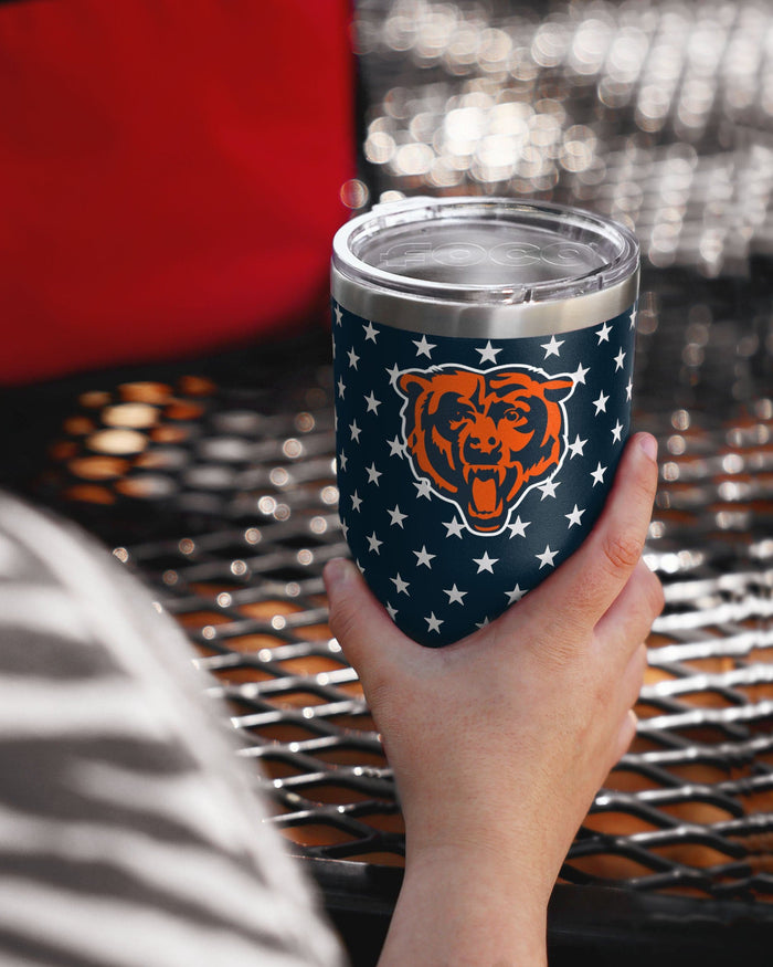 Chicago Bears Americana Team Logo 30 oz Tumbler FOCO - FOCO.com