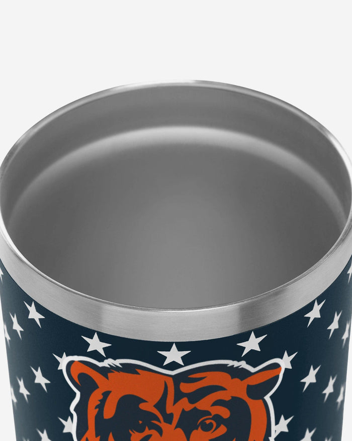 Chicago Bears Americana Team Logo 30 oz Tumbler FOCO - FOCO.com
