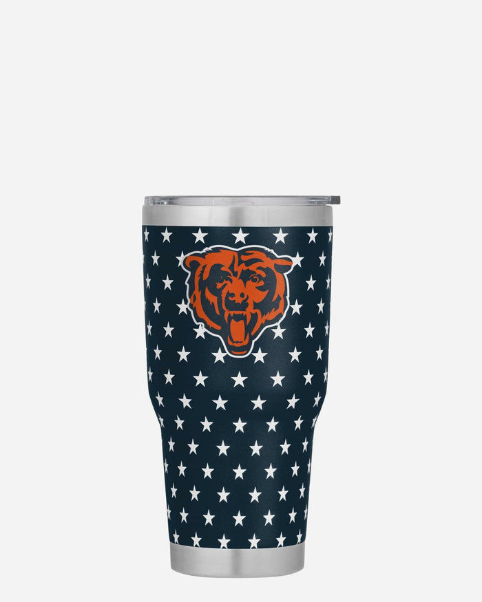 Chicago Bears Americana Team Logo 30 oz Tumbler FOCO - FOCO.com