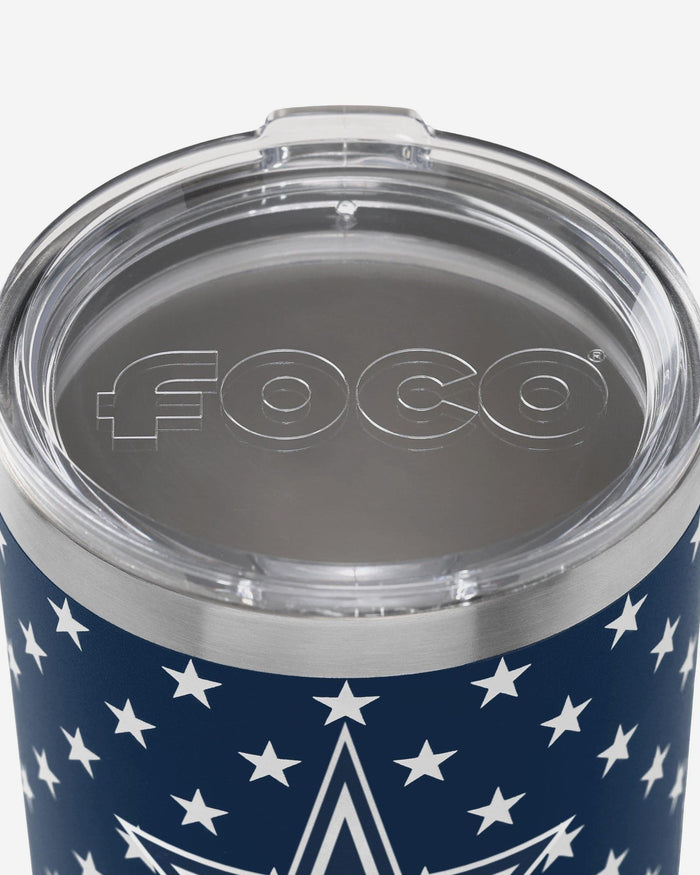 Dallas Cowboys Americana Team Logo 30 oz Tumbler FOCO - FOCO.com