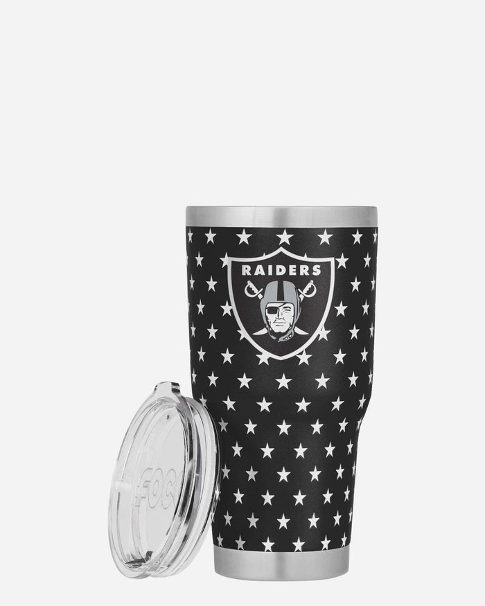 Las Vegas Raiders Americana Team Logo 30 oz Tumbler FOCO - FOCO.com