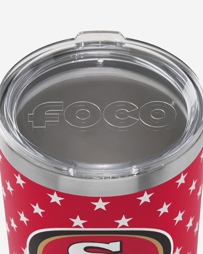 San Francisco 49ers Americana Team Logo 30 oz Tumbler FOCO - FOCO.com