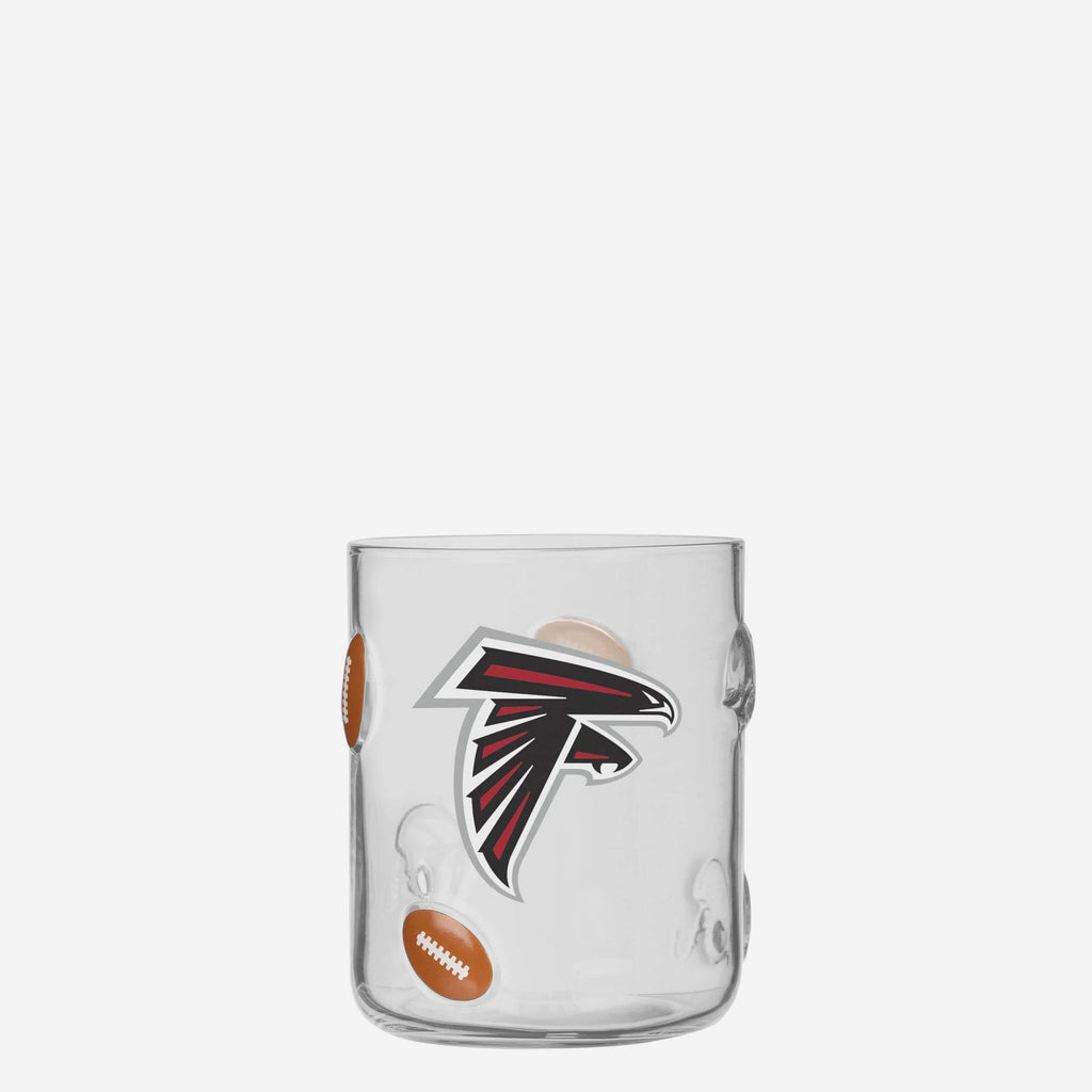 Atlanta Falcons Team Logo 17 oz Glass Cup FOCO - FOCO.com