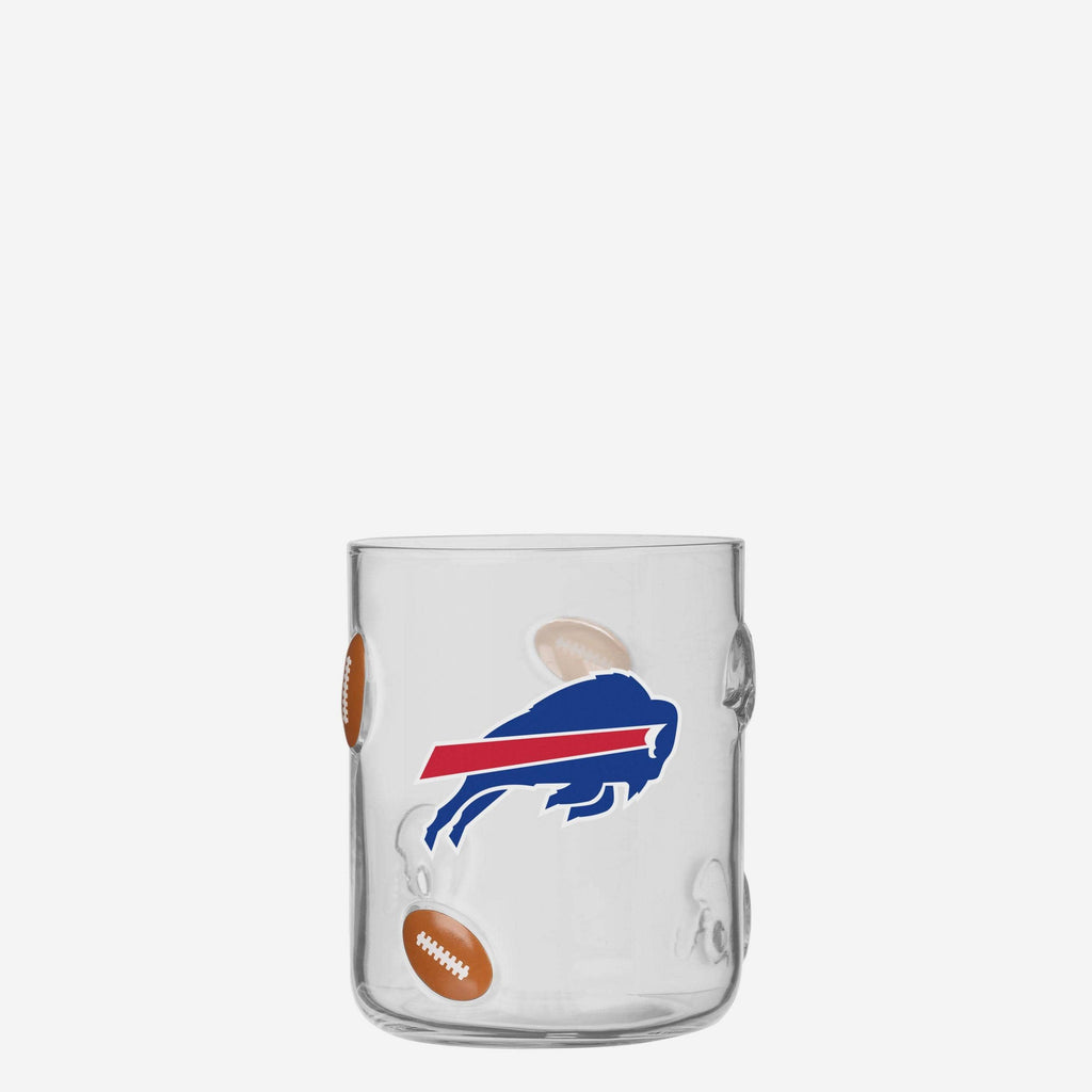 Buffalo Bills Team Logo 17 oz Glass Cup FOCO - FOCO.com