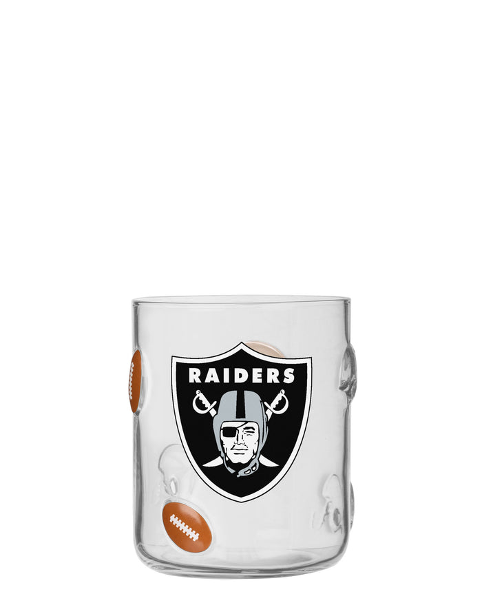 Las Vegas Raiders Team Logo 17 oz Glass Cup