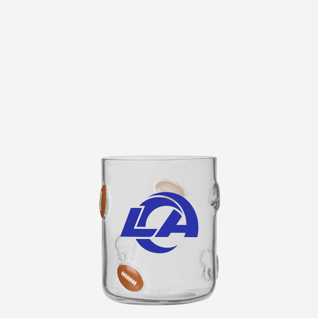 Los Angeles Rams Team Logo 17 oz Glass Cup FOCO - FOCO.com
