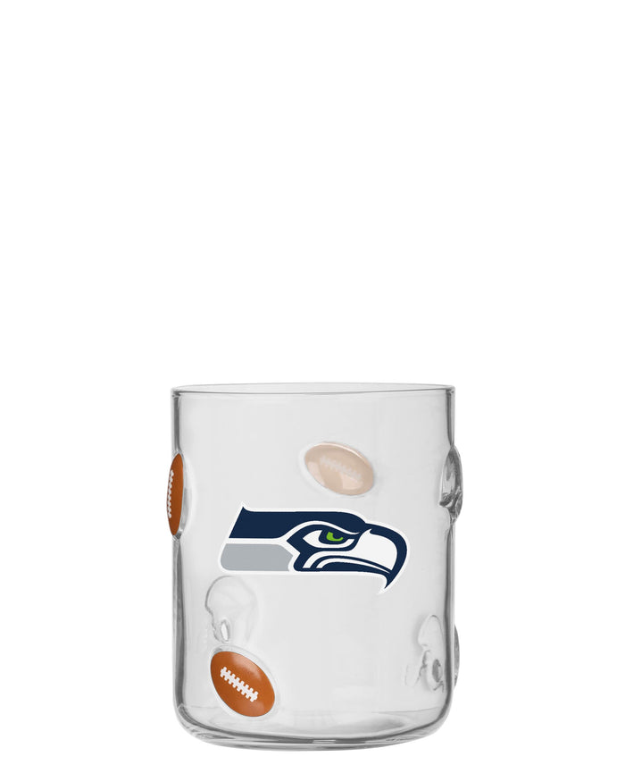 Seattle Seahawks Team Logo 17 oz Glass Cup