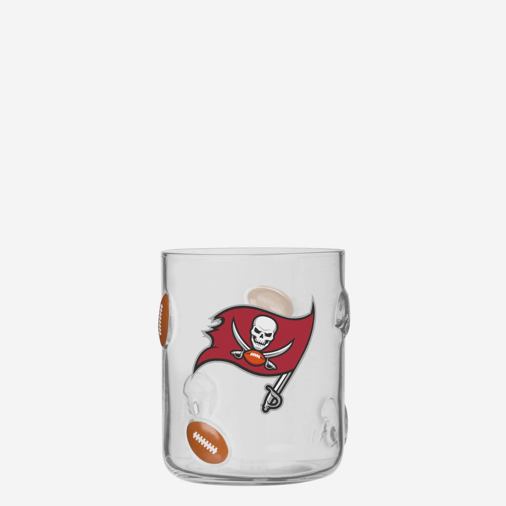 Tampa Bay Buccaneers Team Logo 17 oz Glass Cup FOCO - FOCO.com