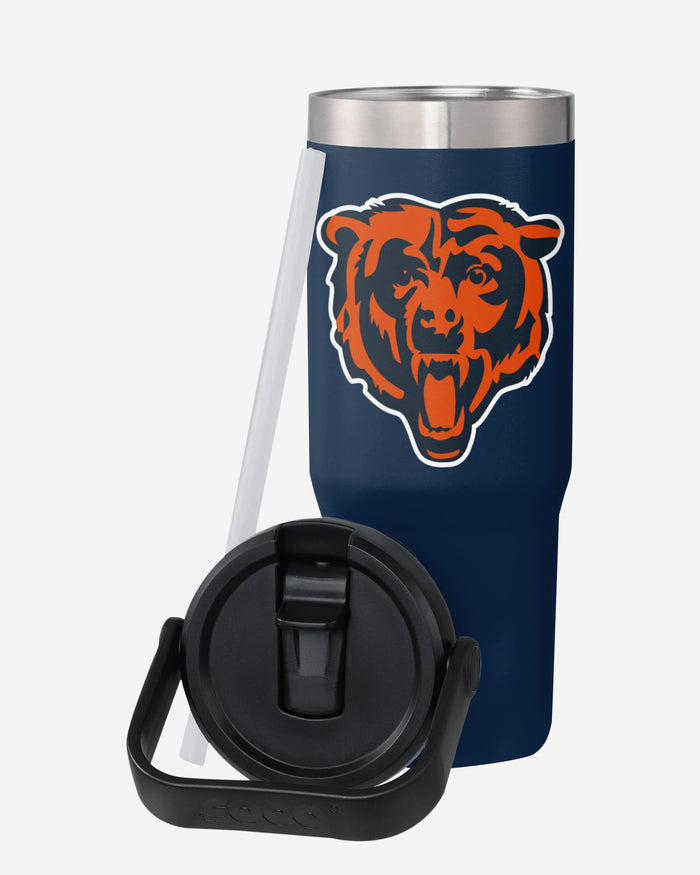 Chicago Bears 30 oz Straw Tumbler FOCO - FOCO.com