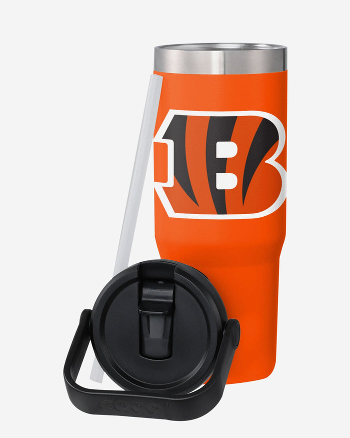 Cincinnati Bengals 30 oz Straw Tumbler FOCO - FOCO.com