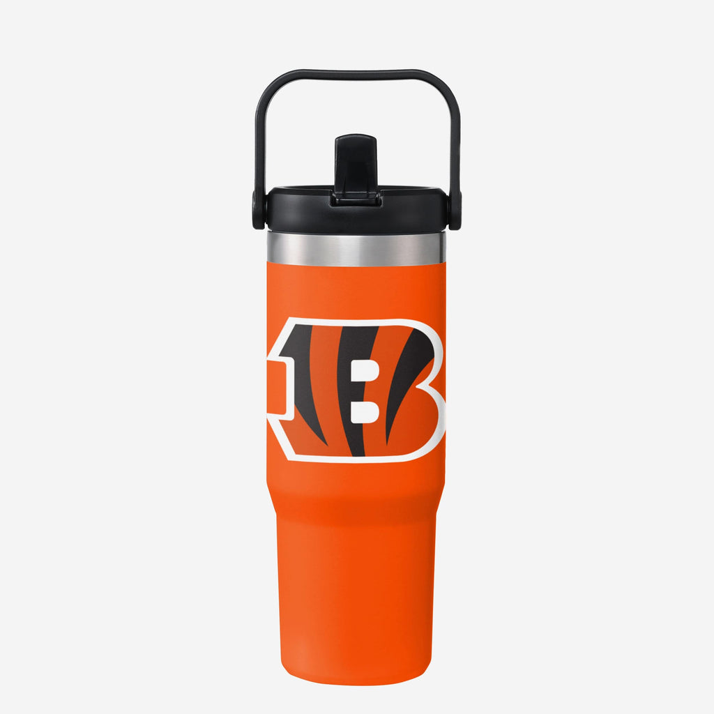 Cincinnati Bengals 30 oz Straw Tumbler FOCO - FOCO.com