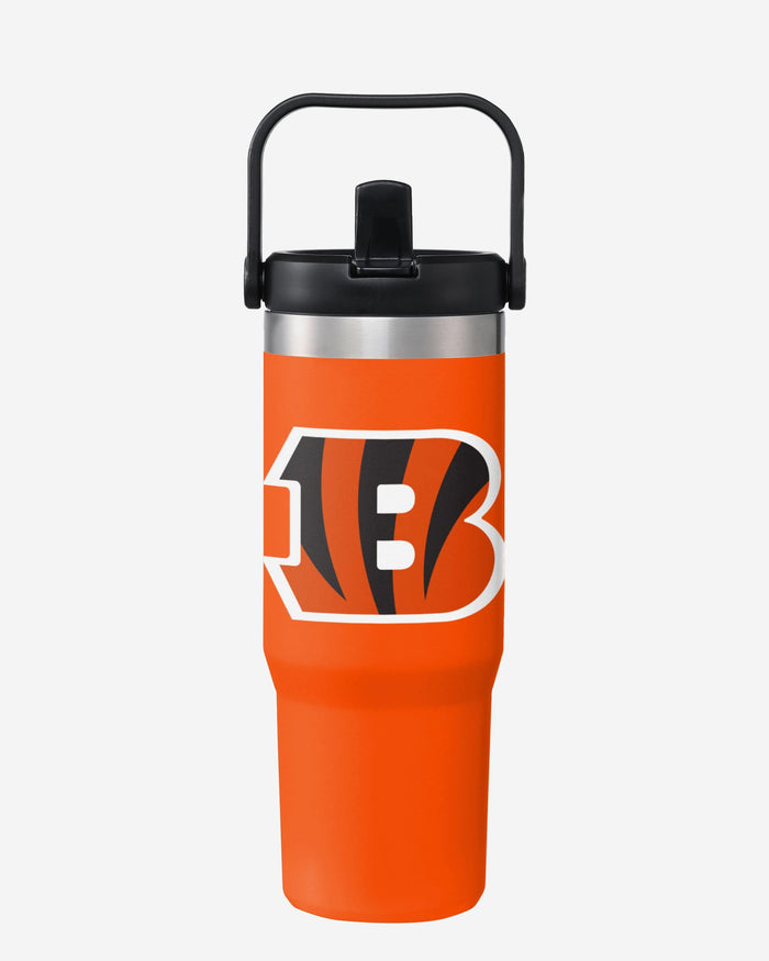 Cincinnati Bengals 30 oz Straw Tumbler FOCO - FOCO.com