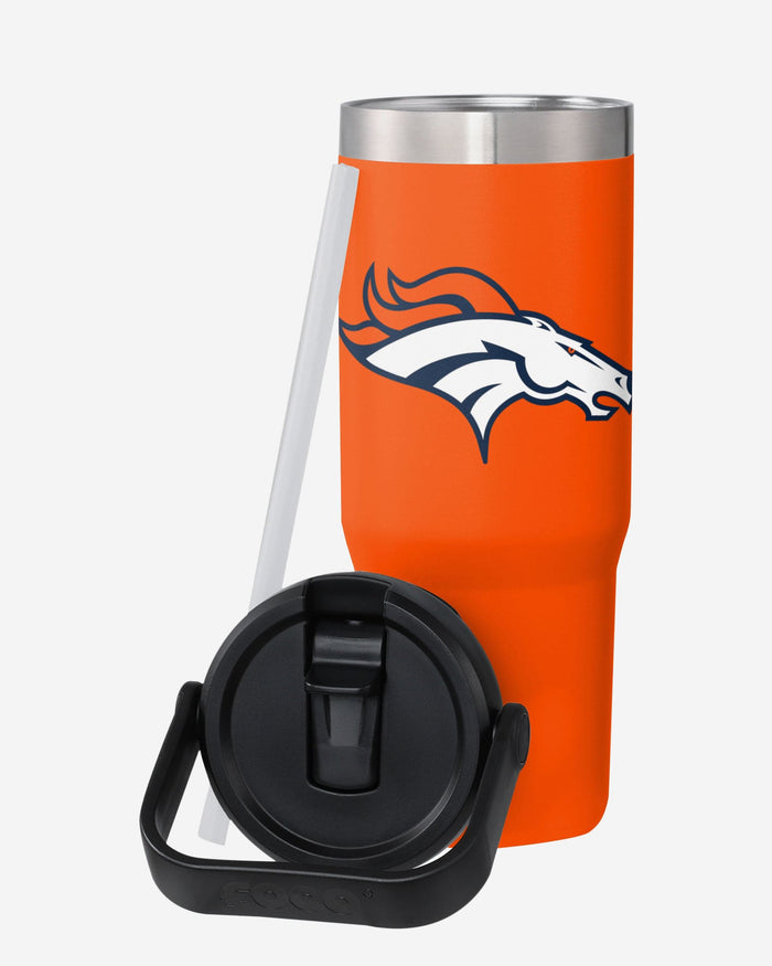 Denver Broncos 30 oz Straw Tumbler FOCO - FOCO.com