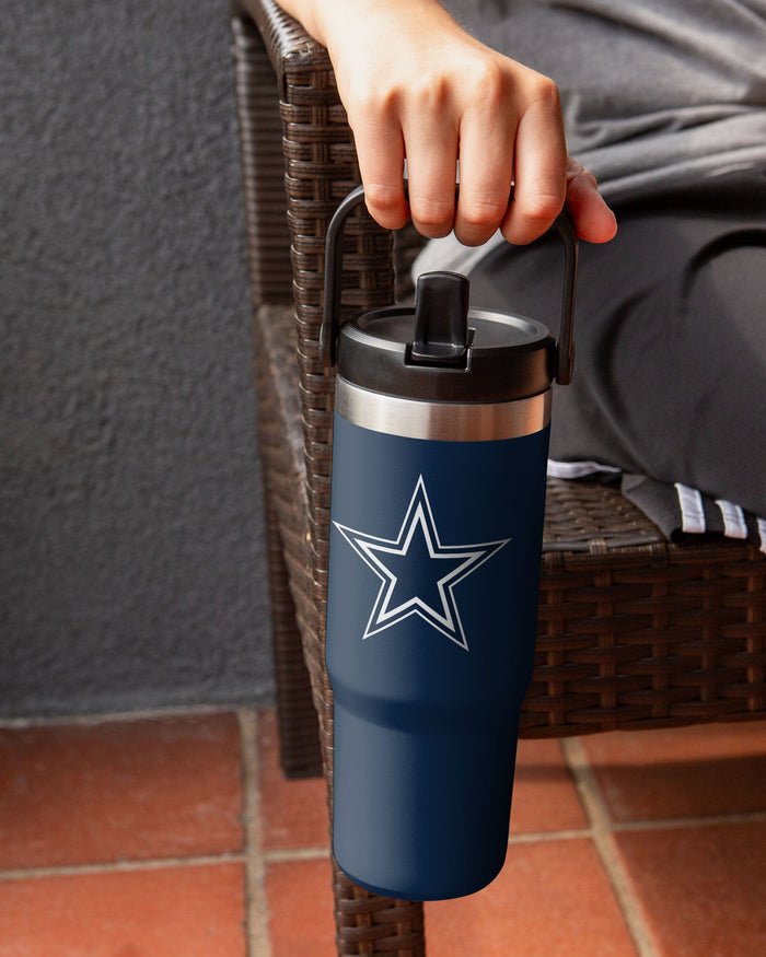 Dallas Cowboys 30 oz Straw Tumbler FOCO - FOCO.com