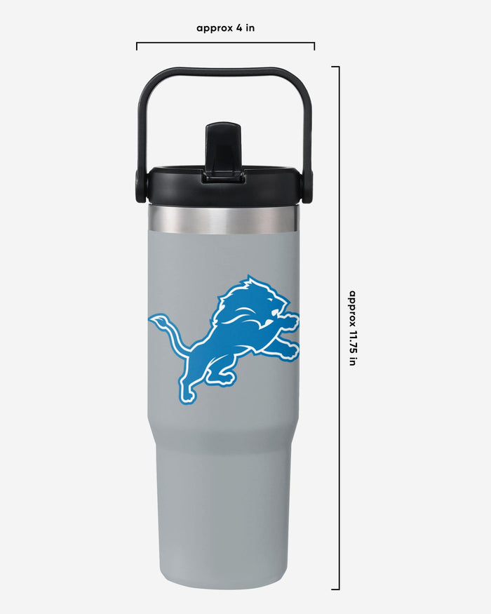 Detroit Lions 30 oz Straw Tumbler FOCO - FOCO.com