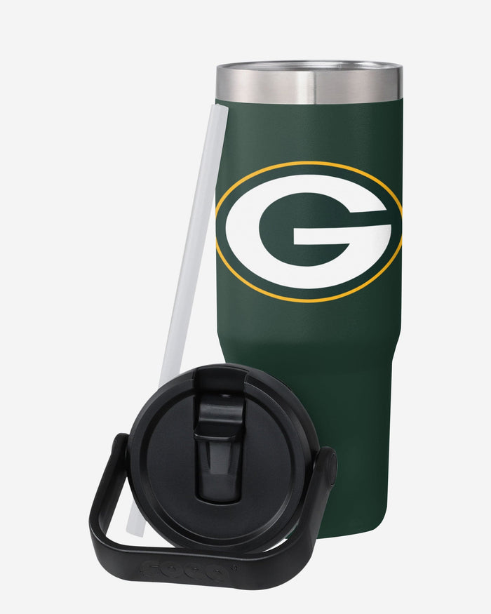 Green Bay Packers 30 oz Straw Tumbler FOCO - FOCO.com